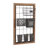 Retford Wood and Metal Magazine Rack