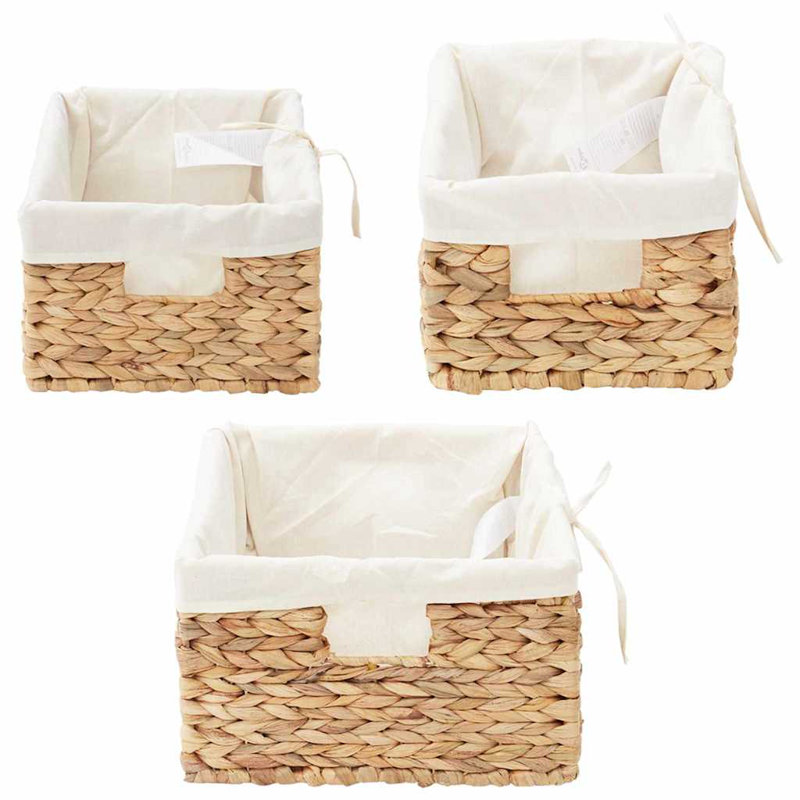 Lily Manor Decorative Basket, 18cm H x 40cm W x 30cm D