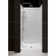 Qwall 36" W x 76.75" H Framed Square Shower Stall and Base Included