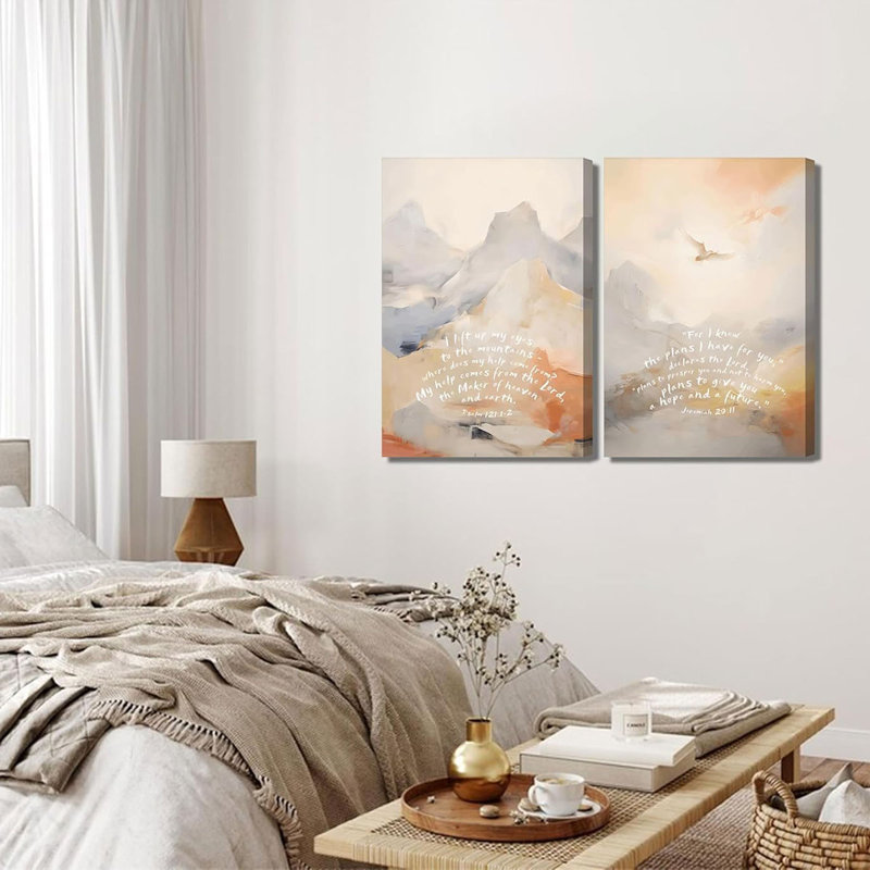 2 Piece Wrapped Canvas Print