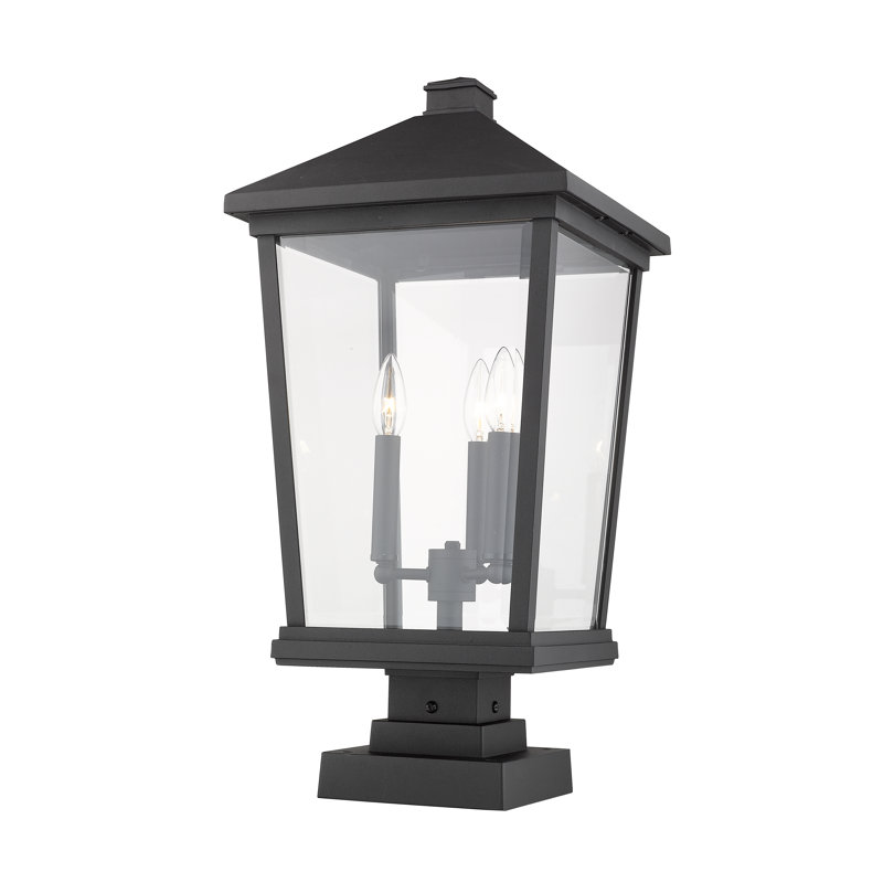 Luminaire suspendu à 3 lumières Bourke, Noir