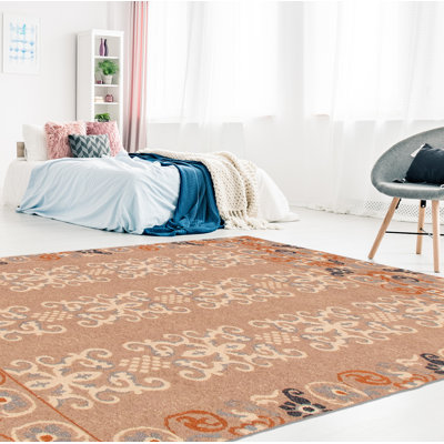 Kerensa  Wool Geometric Indoor Rug