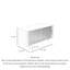 Banc de rangement Mid-Century