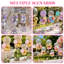 Support de table ballon robuste en acrylique transparent pour fête de naissance 6 pièces - 23,62 po-596777938