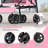 Foldable Lightweight Pet Stroller for Cats & Dogs 4-Wheel Standard Trolley for Pets-93312234