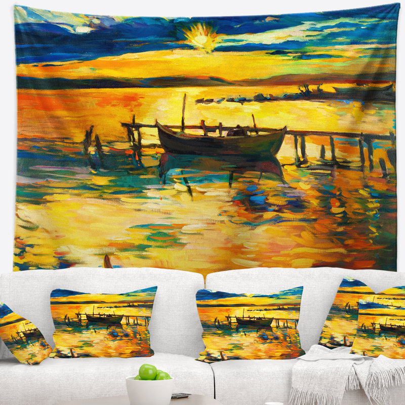 Polyester Tapestry, 32" H x 39" W