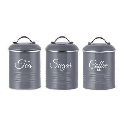 Metal Jar - Set of 3