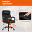 Conference Chair Executive Desk Chair with Lumber Support Ergonomic Office Chair Height Adjustable Task Chair with Swiveling Wheels 