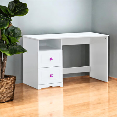 Poise White Writing Desk