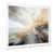 White Single Picture Framed