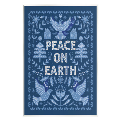 Peace on Earth - bleu at-143