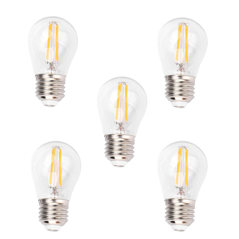 40 watts equivalent, ampoule à del à del g45, (2800k) e26/base moyenne (standard)