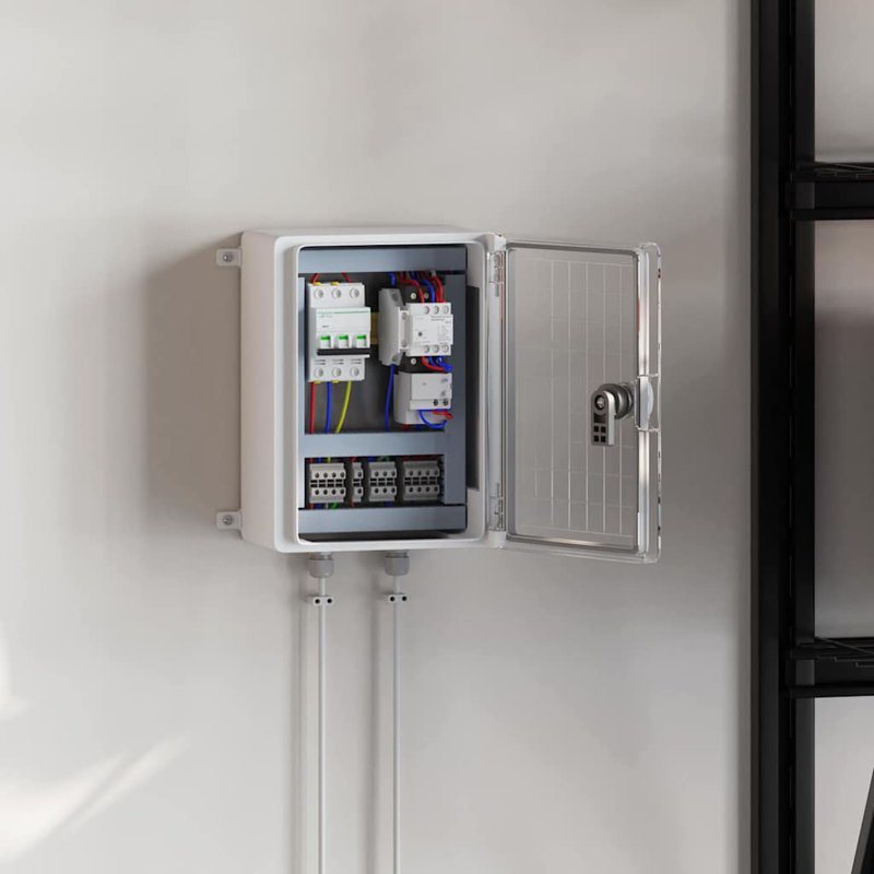 Plastic Safety Cabinet, 28cm H x 21cm W x 13cm D