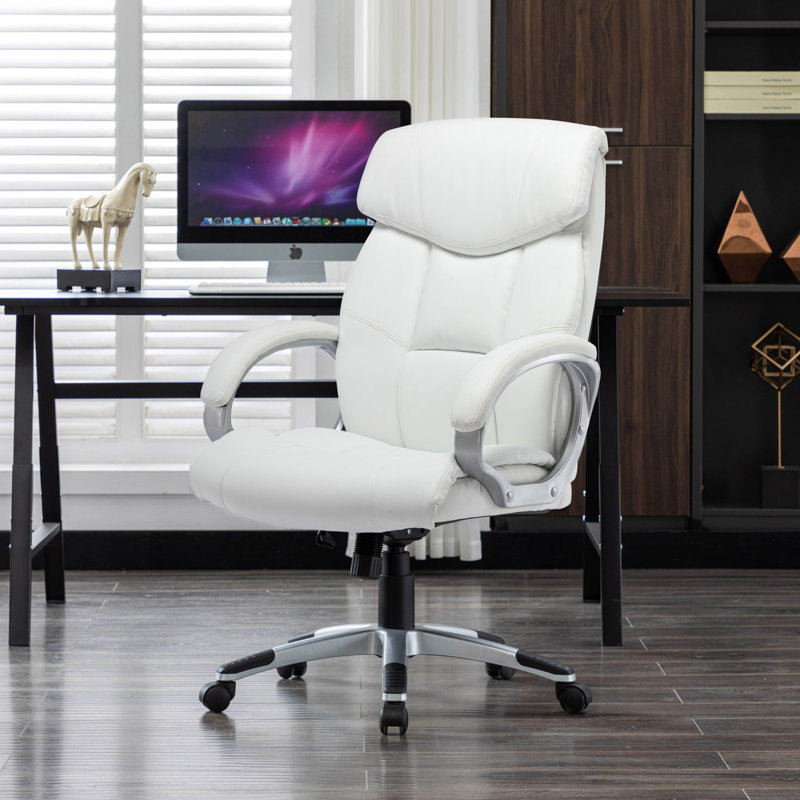 Fauteuil de direction Kalev, Blanc
