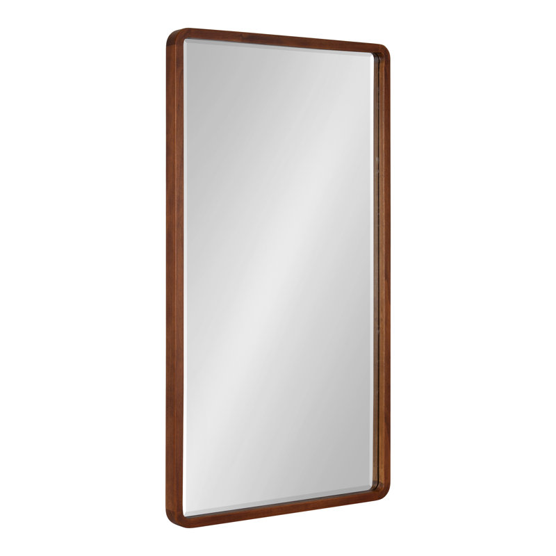 Miroir mural Branca, Noyer, 36 po x 20 po