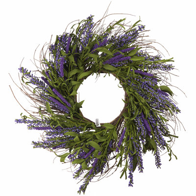 Couronne de fleurs 24 po