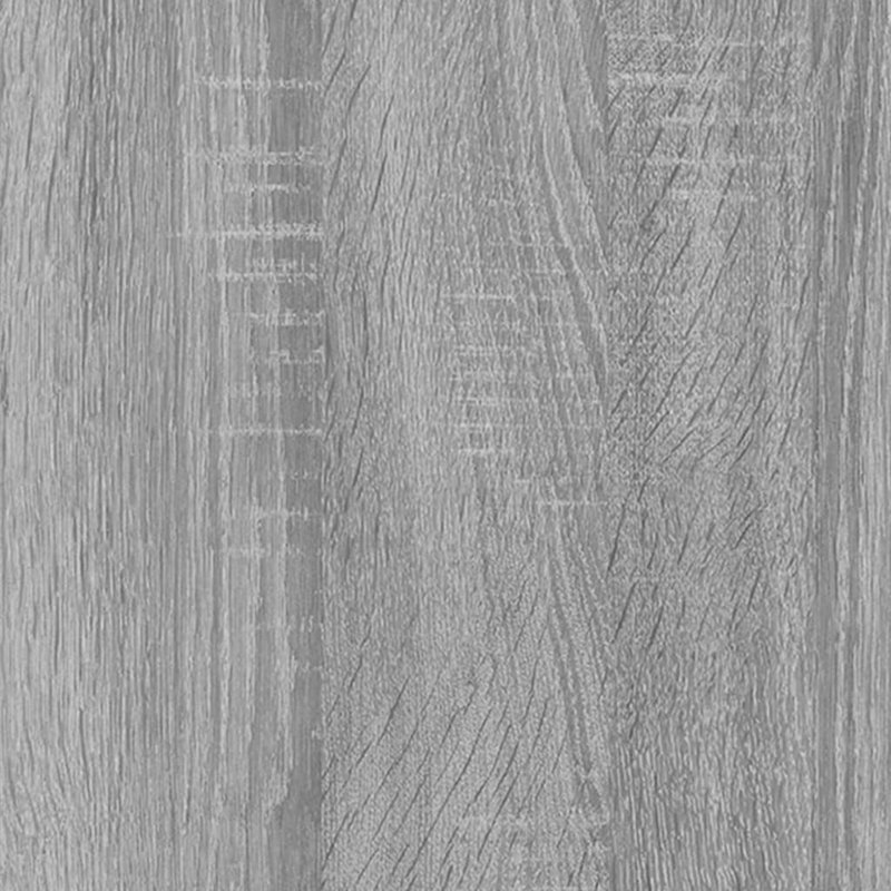 Kemi 50cm W Manufactured Wood Bedside Table, Grey, Set of 2