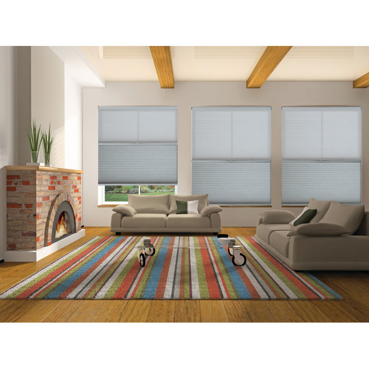 Cordless Day/Night Cellular Shade, 9/16" Single Cell