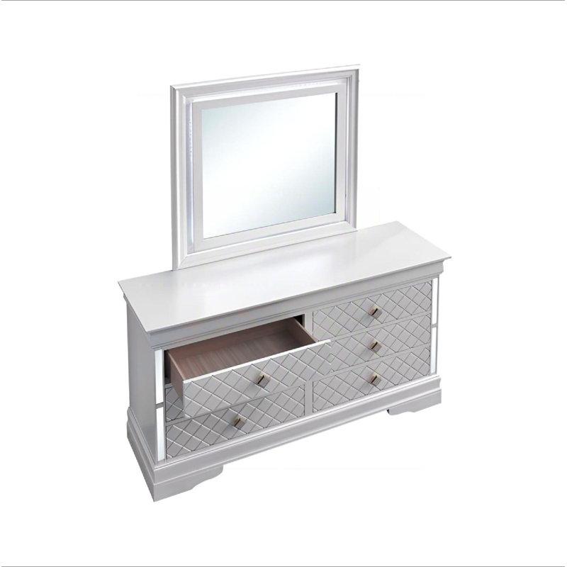 Commode Verona G6735-D (sans miroir), Blanc