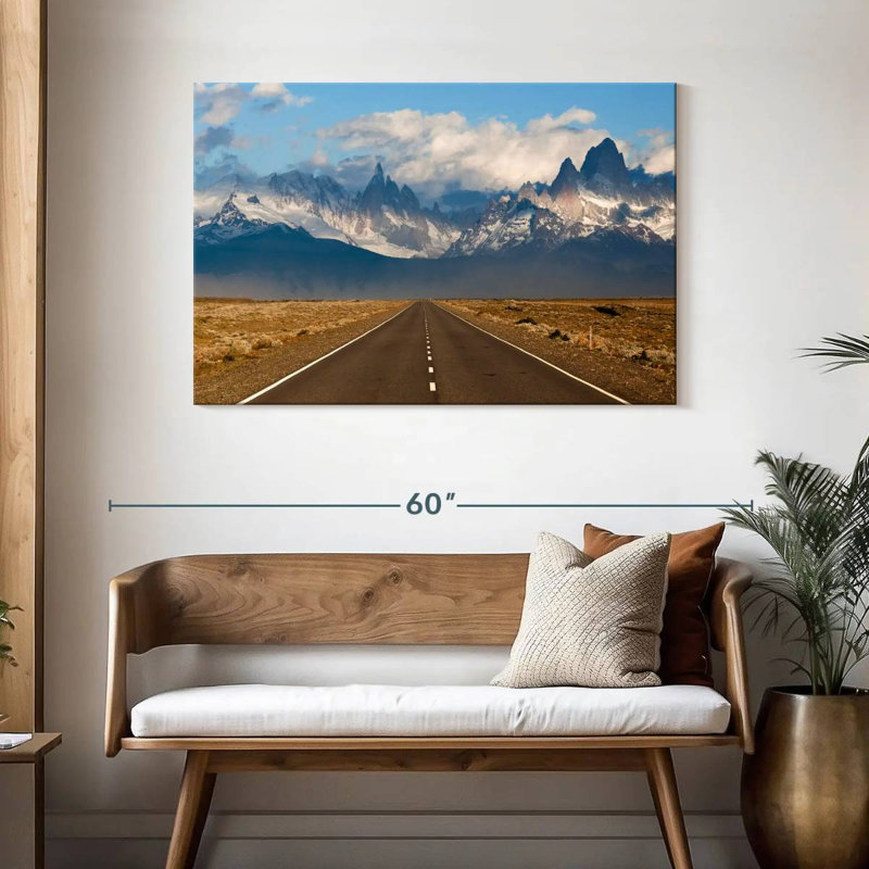Mehar Road à El Chalten Village, H 30 po x l 45 po