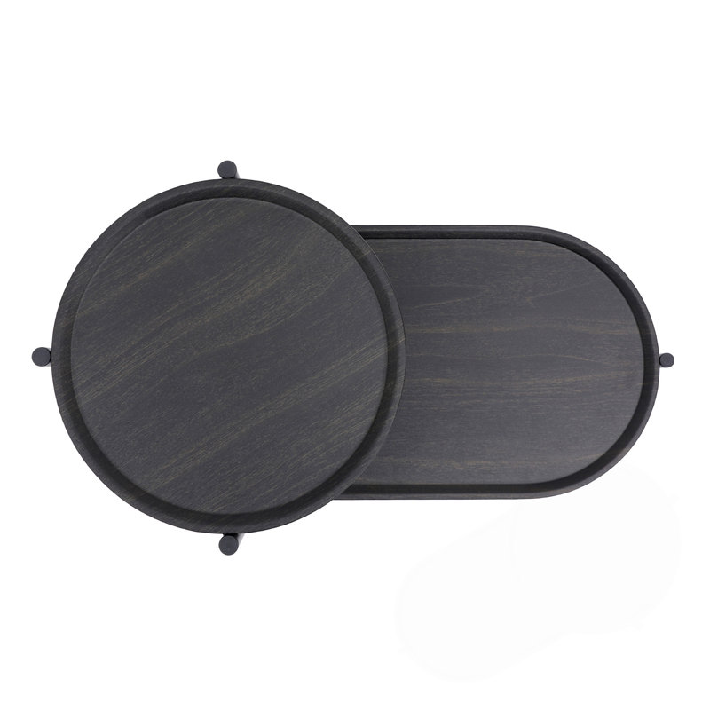 Table d'appoint à 2 niveaux avec canapé de rangement et table de bout en métal pour le salon, 27.75" H x 27.55" W x 13.66" D