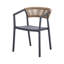 Ixia Outdoor Stacking Patio Dining Armchair-1547556967
