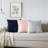 Square Striped Corduroy Soft Flannel Patchwork Pillow Cover-60427397-98237291