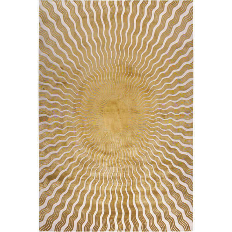 Sunray Gold Area Rug, Rectangle 12' x 16'