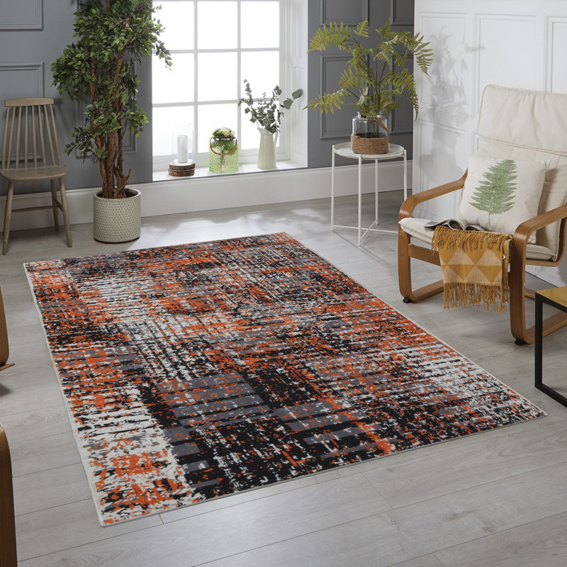 Premium Hall Carpet, 31.5 x 78.7 Inches | 100% Polyester, Antibacterial | 0.04 in Pile Height, Non-Slip Underside, Machine Washable | 3D Digital Printing | Ideal for Living Room & Entryway, Easy Maintenance