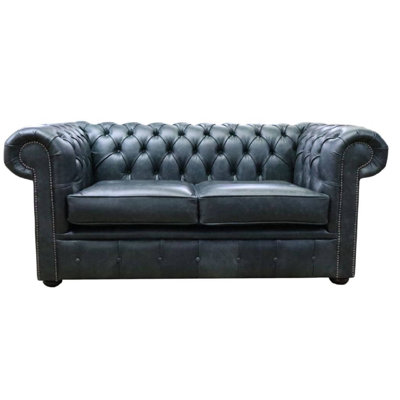 2 Seater Full Grain Leather Sofa