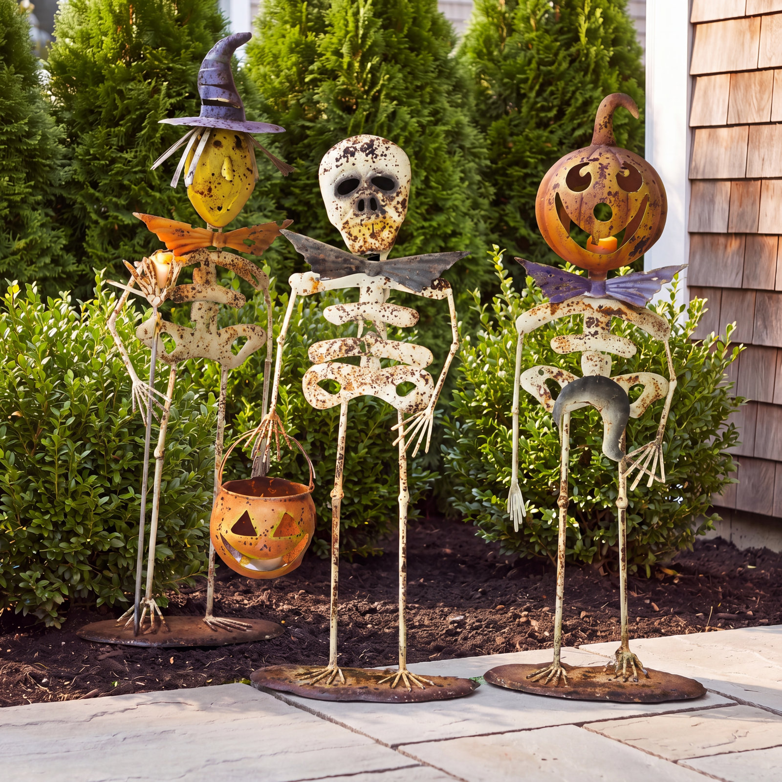 3-Piece Halloween Creature Figurine Set