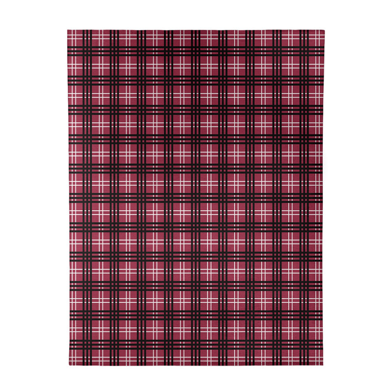 Tapis rouge à carreaux, Rectangle 9 pi x 12 pi