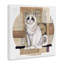 Art mural rétro sur toile, "Collage Cat" par Nancy Overton-1396171165