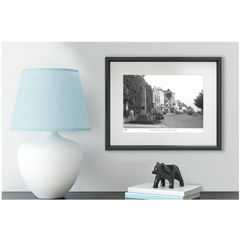 Lymington, High Street C1955 by Francis Frith - Single Picture Frame Print, 28cm H x 36cm W x 2.3cm D