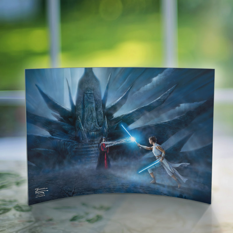 Star Wars (Rey's Awakening) Curved Acrylic Print