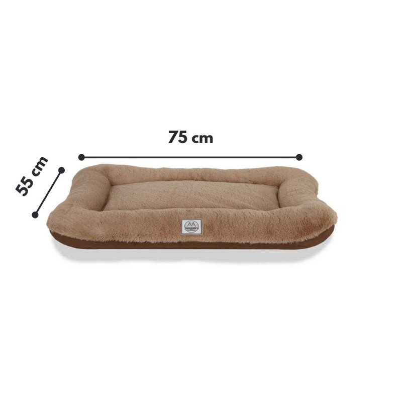 Lit pour animal de compagnie, L 29,5 po x l 21,7 po, Brun