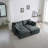Jeffers Chenille Fabric Upholstered 4-Piece Sectional Sofa-121430525-120921974