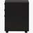 File Cabinet, Rolling Mobile, Storage Drawers, Printer Stand, Office, Work, Black Laminate, Contemporary, Modern
