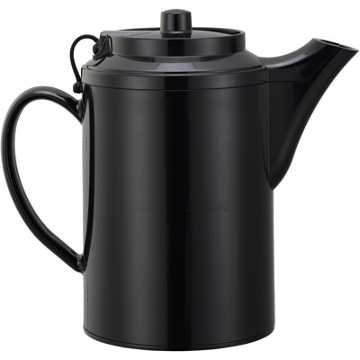 Plastic 16oz Teapot with Tethered Lid