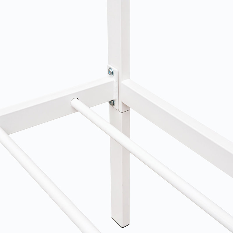 Structure de lit Stonecrest 82,63 po, Blanc