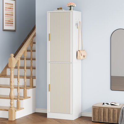 Armoire de rangement pour chaussures 28 paires avec tablettes réglables
