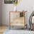 Christopher Knight Home Mirrored 2-Drawer Cabinet With Steel Frame
