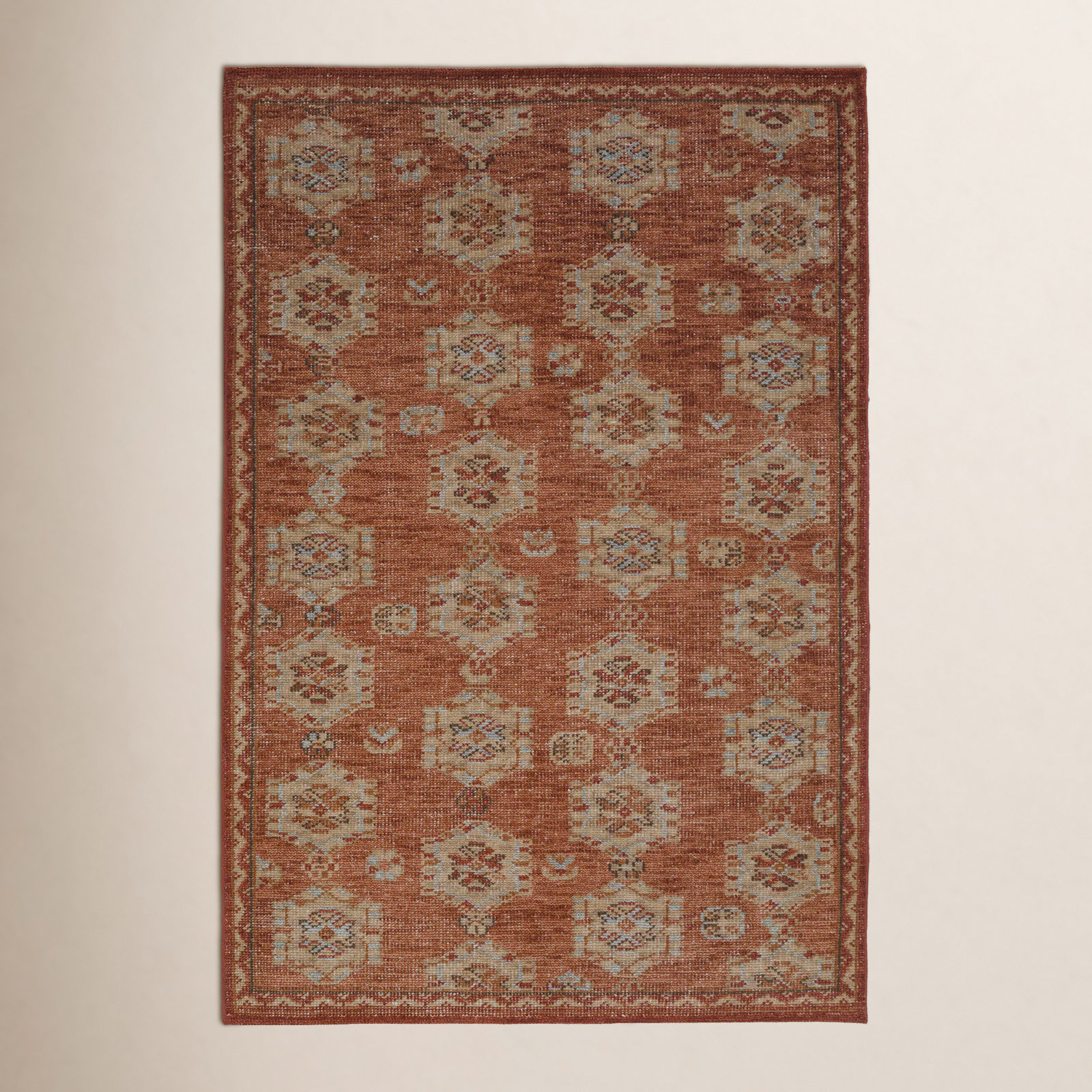 Maeve Hand-Knotted Oriental Wool Rug, Rectangle 9' x 12'