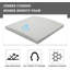 Coussin de canapé pour siège affaissé de 20 po x 20 po x 2 po, coussins de canapé pour soutien affaissé, support de coussin en mousse haute densité gris clair, ensemble de 3