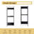  Cranor Wall-Mounted Bathroom Cabinet with Open & Closed Storage-432995535-432995534