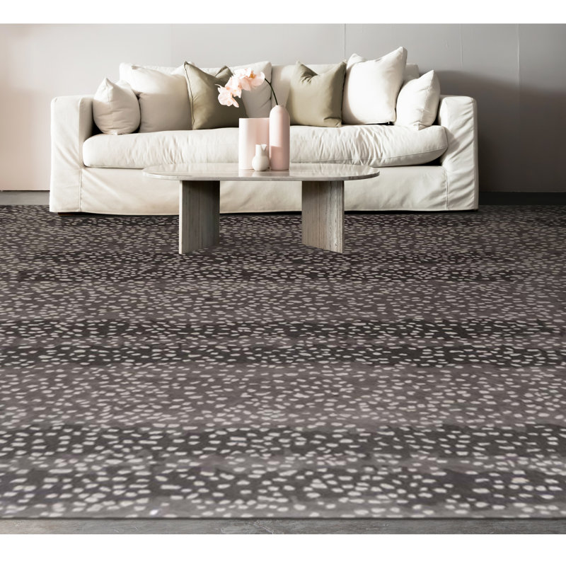 Animal Print Area Rug, Rectangle 9' x 12'