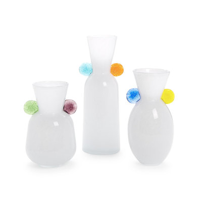 Ensemble de 3 vases en verre Contempo