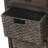 Rustic Storage Cabinet with Two Drawers and Four Classic Rattan Basket Accent Cabinet-1550221712