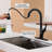 Boyel Living Pull Down Spray Kitchen Faucet-94335224