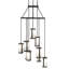 Lustre 9 lumières de large de 35 po Annelise